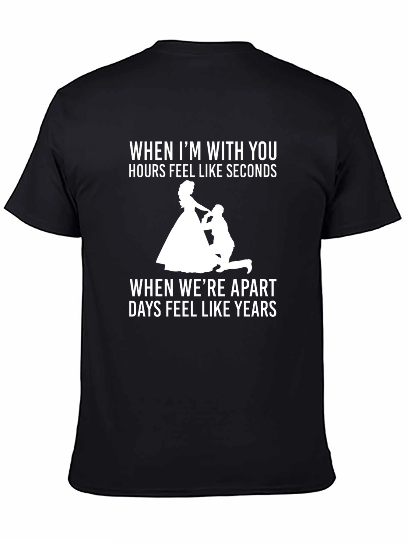 Romantic Couple T-Shirt - Time Flies When Together