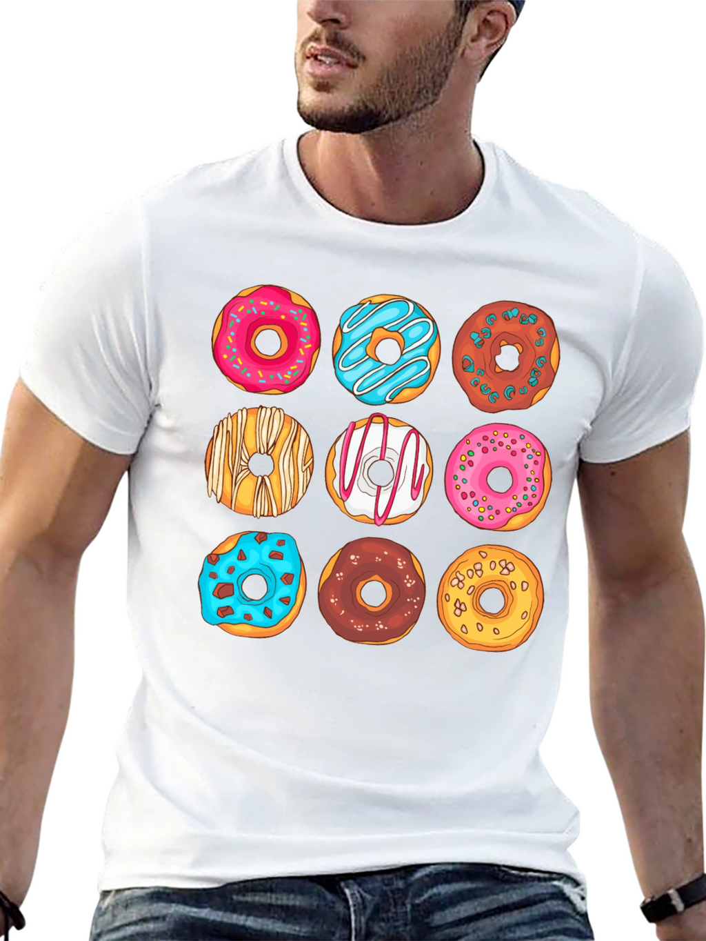 Donut Lover T-Shirt - Fun & Delicious Design