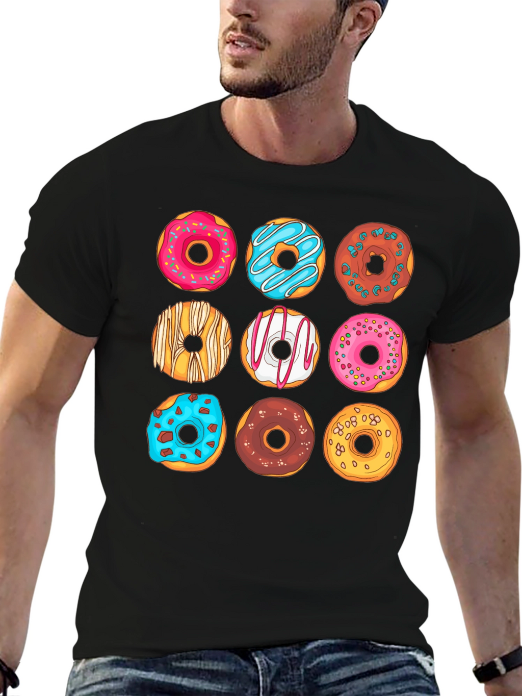 Donut Lover T-Shirt - Fun & Delicious Design
