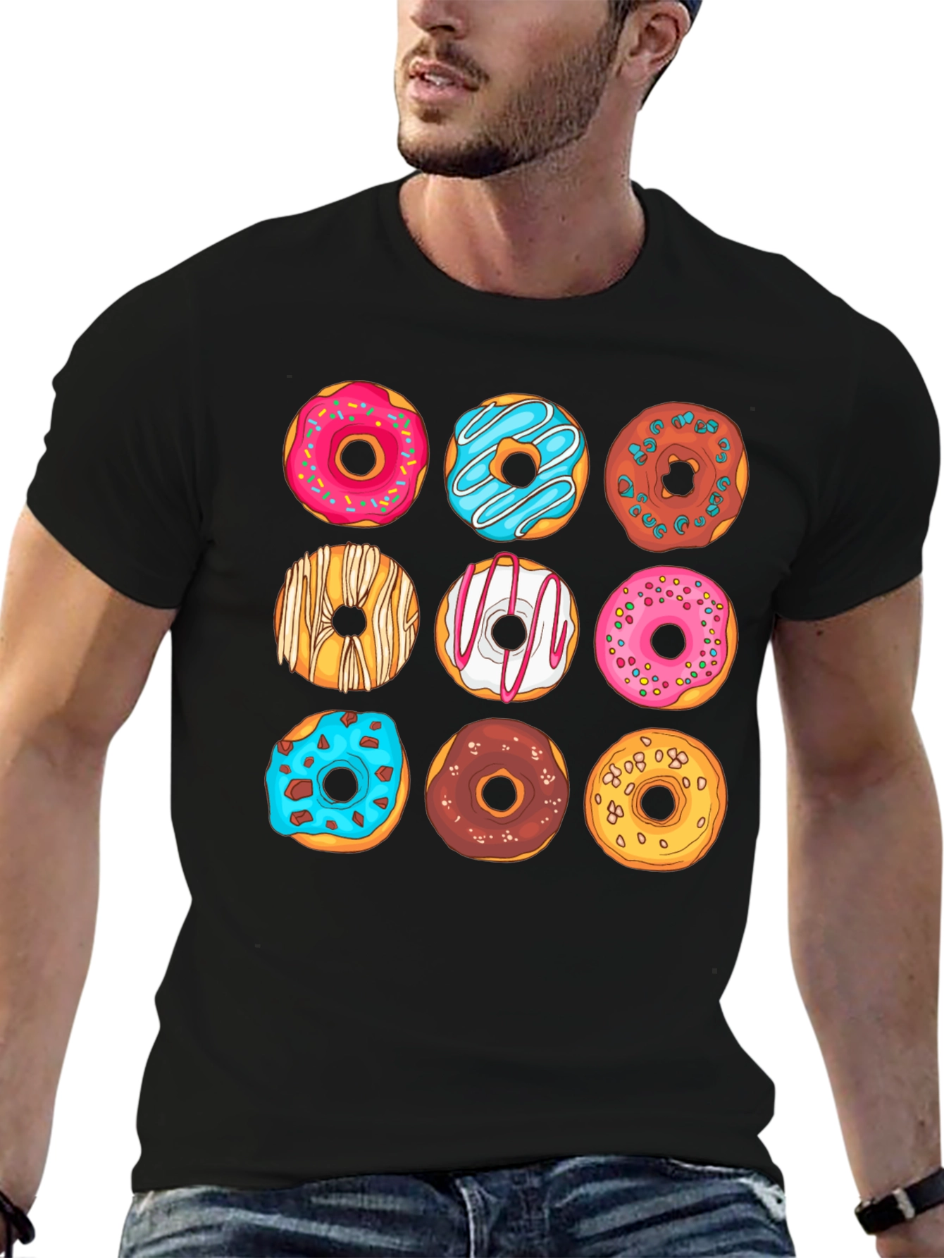 Donut Lover T-Shirt - Fun & Delicious Design
