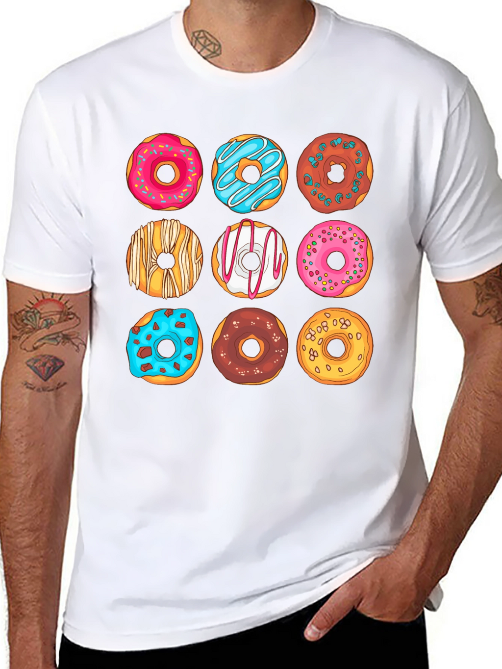 Donut Lover T-Shirt - Fun & Delicious Design
