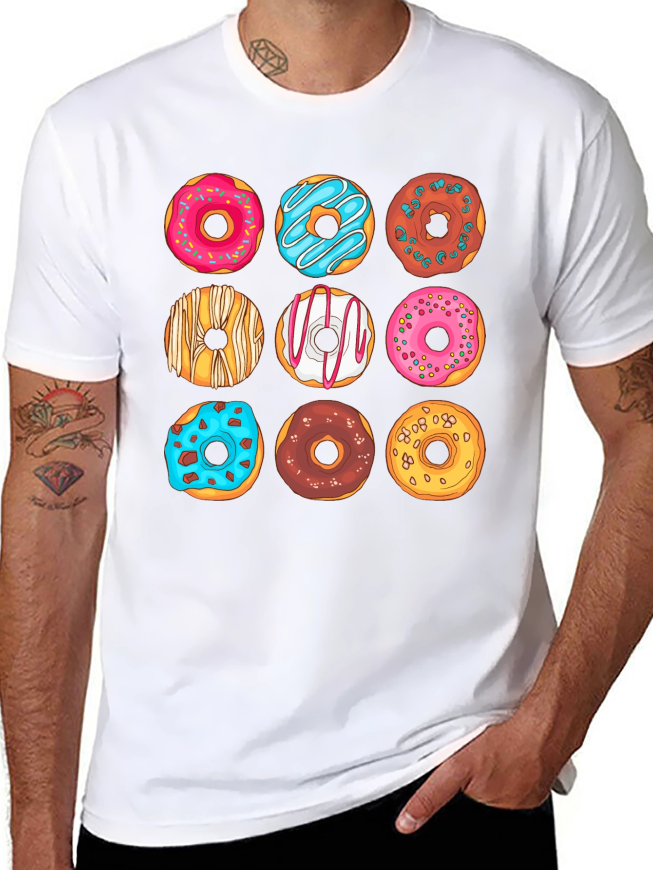 Donut Lover T-Shirt - Fun & Delicious Design