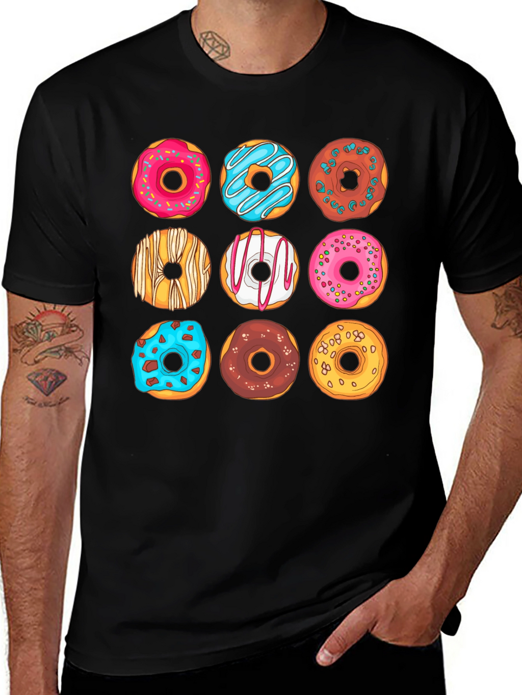 Donut Lover T-Shirt - Fun & Delicious Design