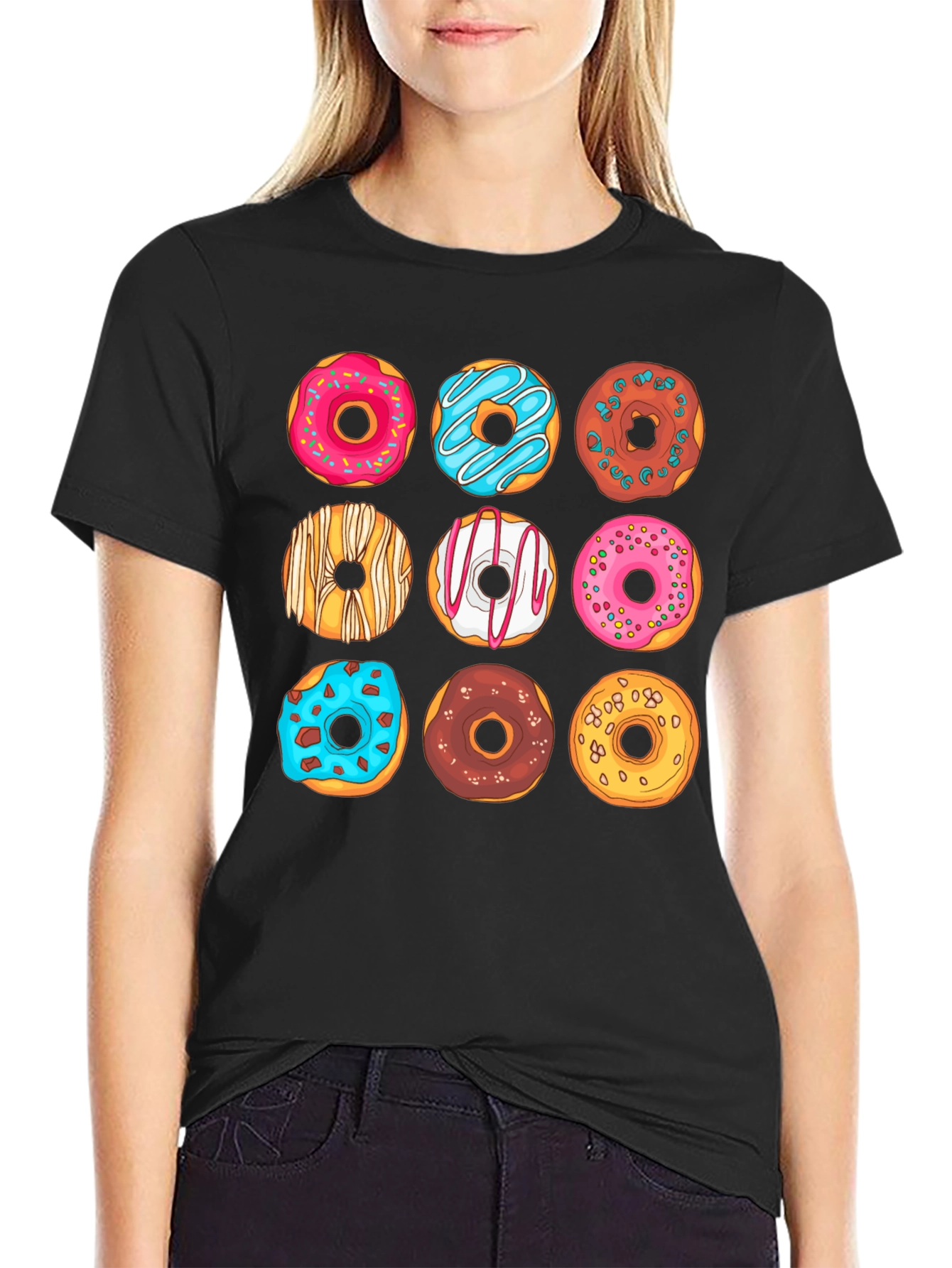Donut Lover T-Shirt - Fun & Delicious Design