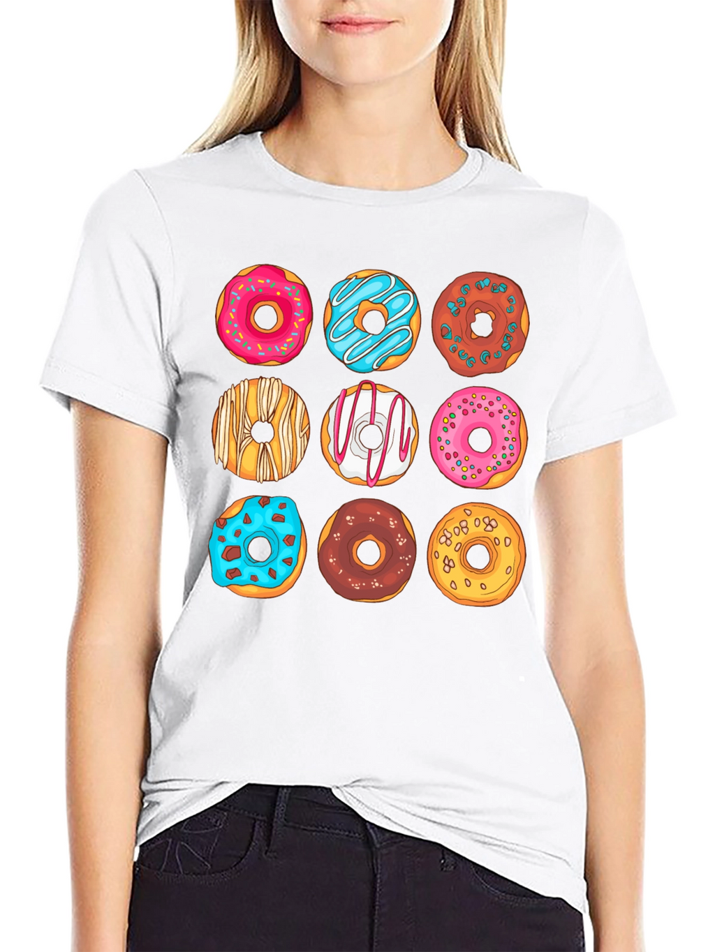 Donut Lover T-Shirt - Fun & Delicious Design