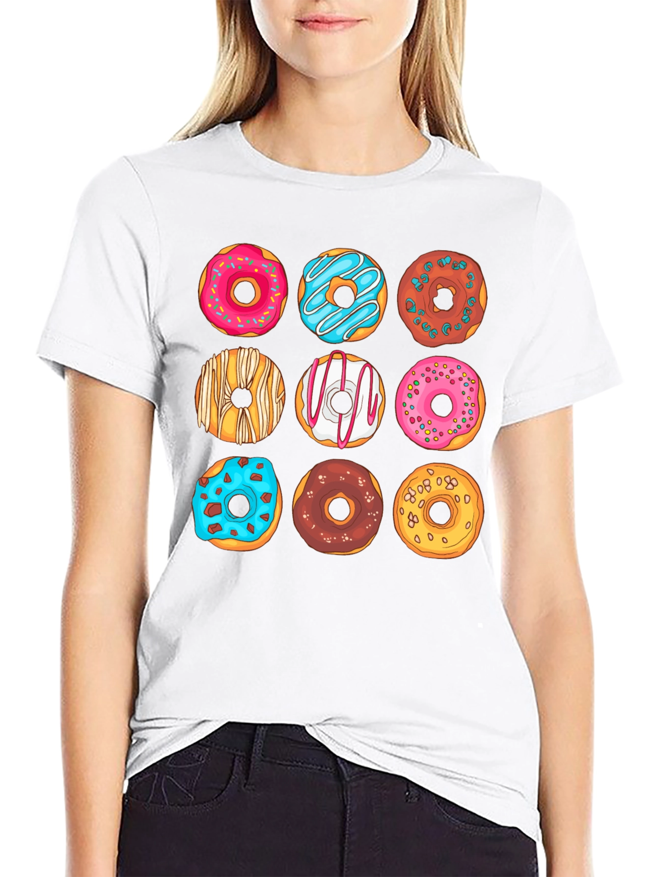 Donut Lover T-Shirt - Fun & Delicious Design