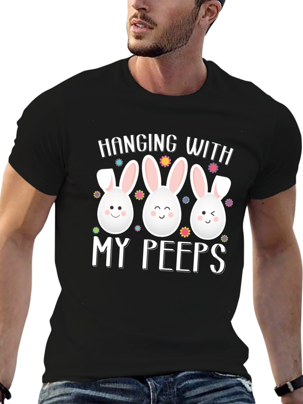 Hanging With My Peeps Easter T-Shirt