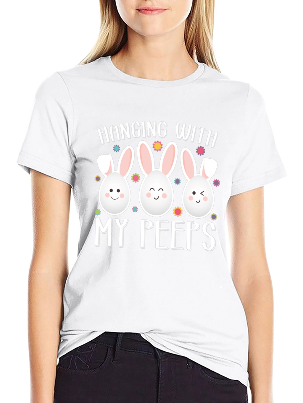 Hanging With My Peeps Easter T-Shirt