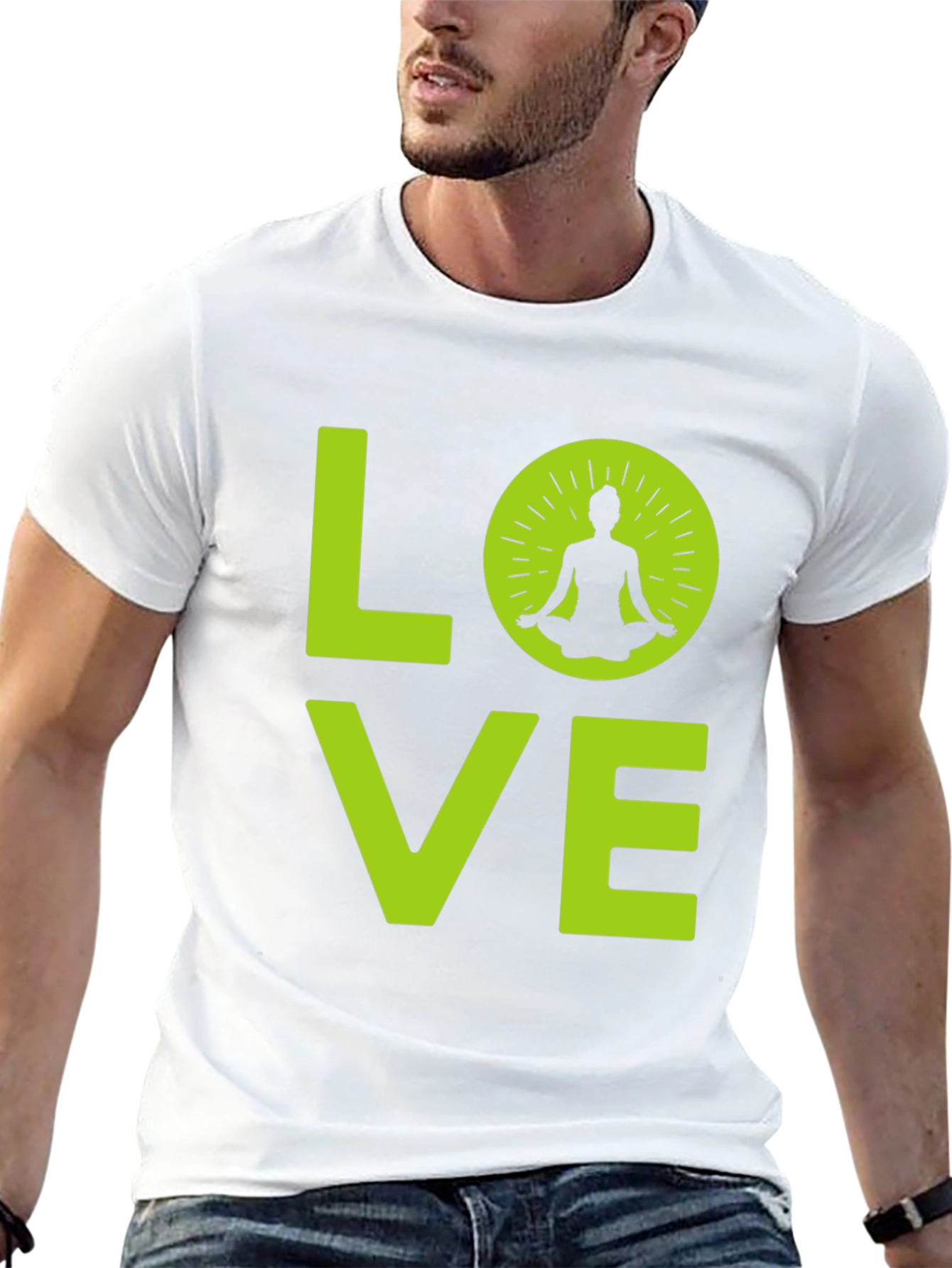 Yoga Love T-Shirt - Meditate in Style!