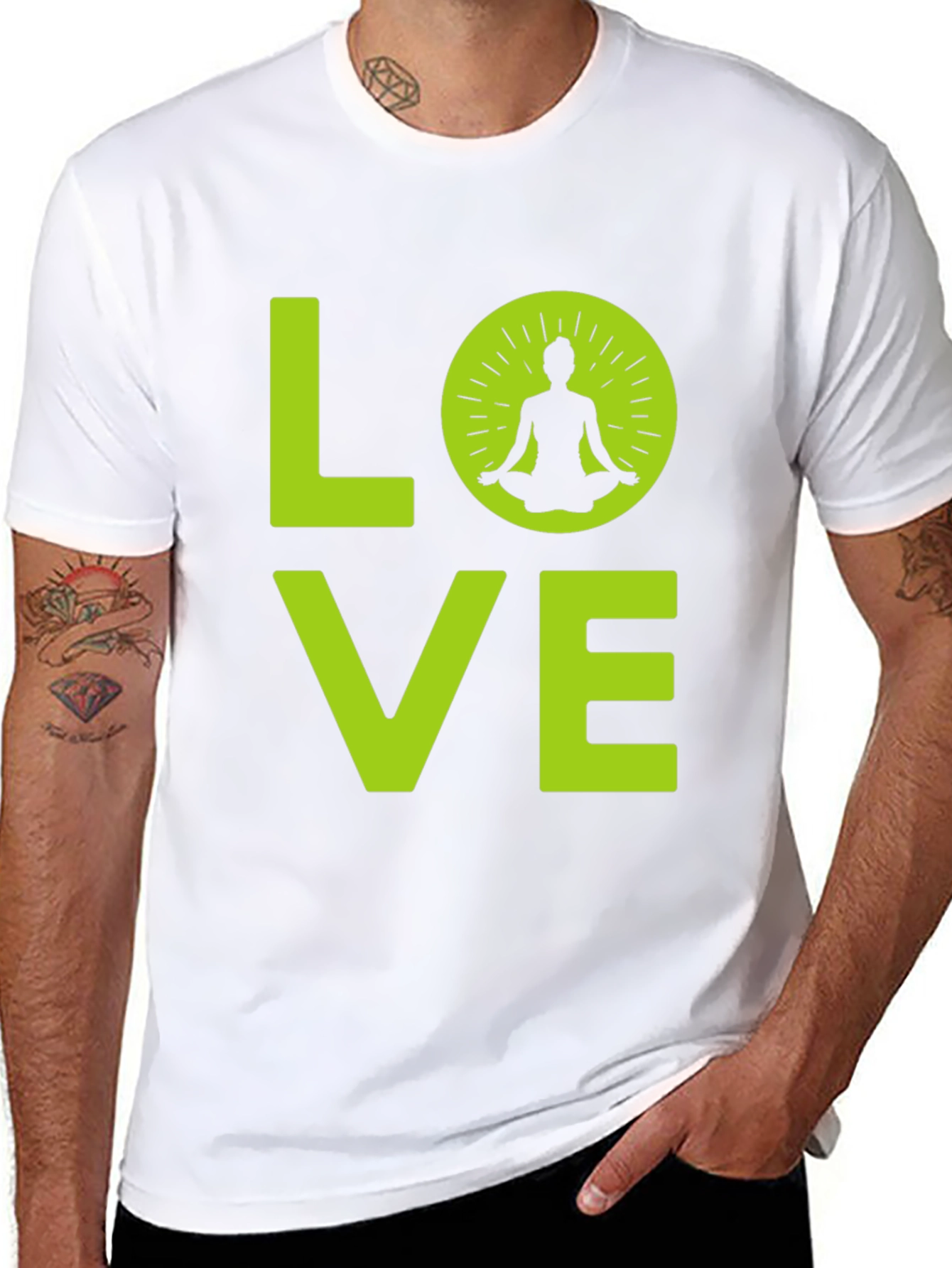 Yoga Love T-Shirt - Meditate in Style!