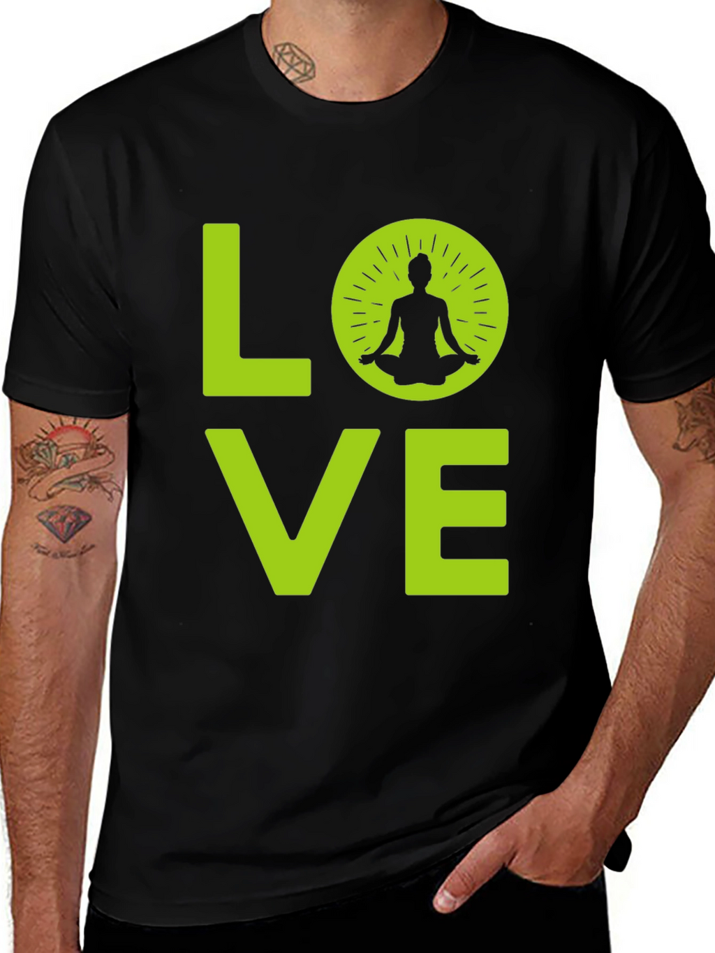 Yoga Love T-Shirt - Meditate in Style!
