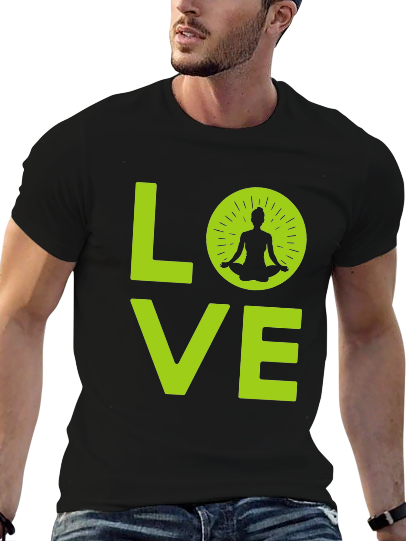 Yoga Love T-Shirt - Meditate in Style!