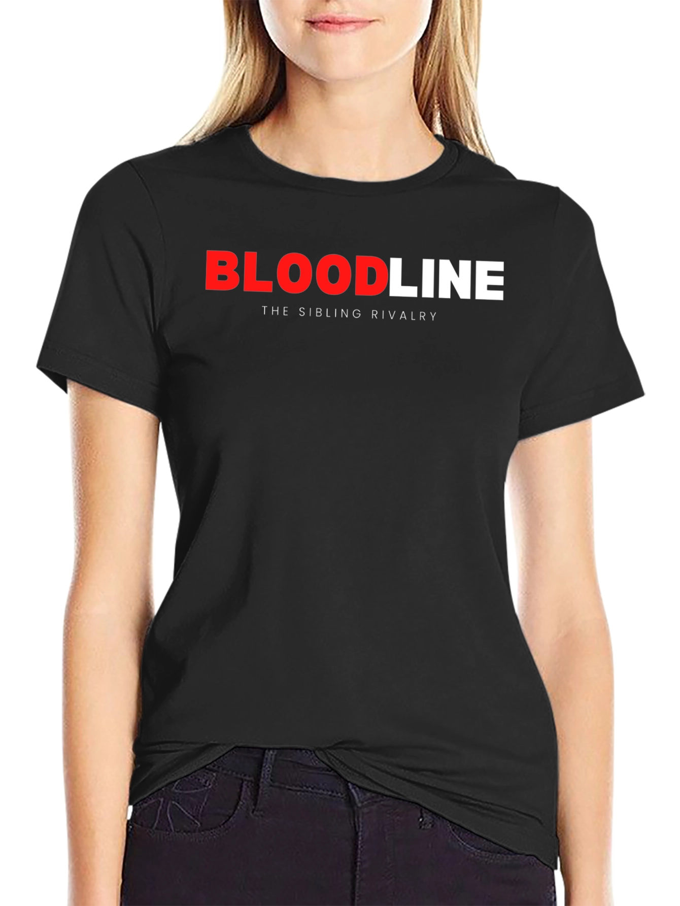 Bloodline Sibling Rivalry Black Graphic Tee
