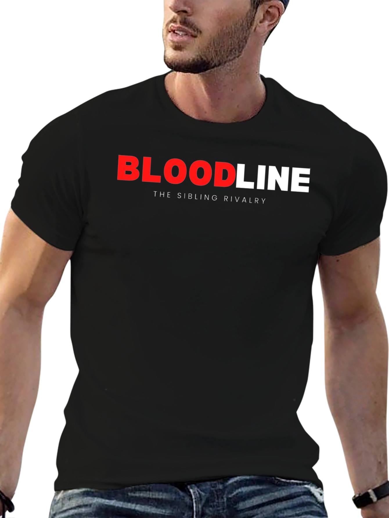 Bloodline Sibling Rivalry Black Graphic Tee