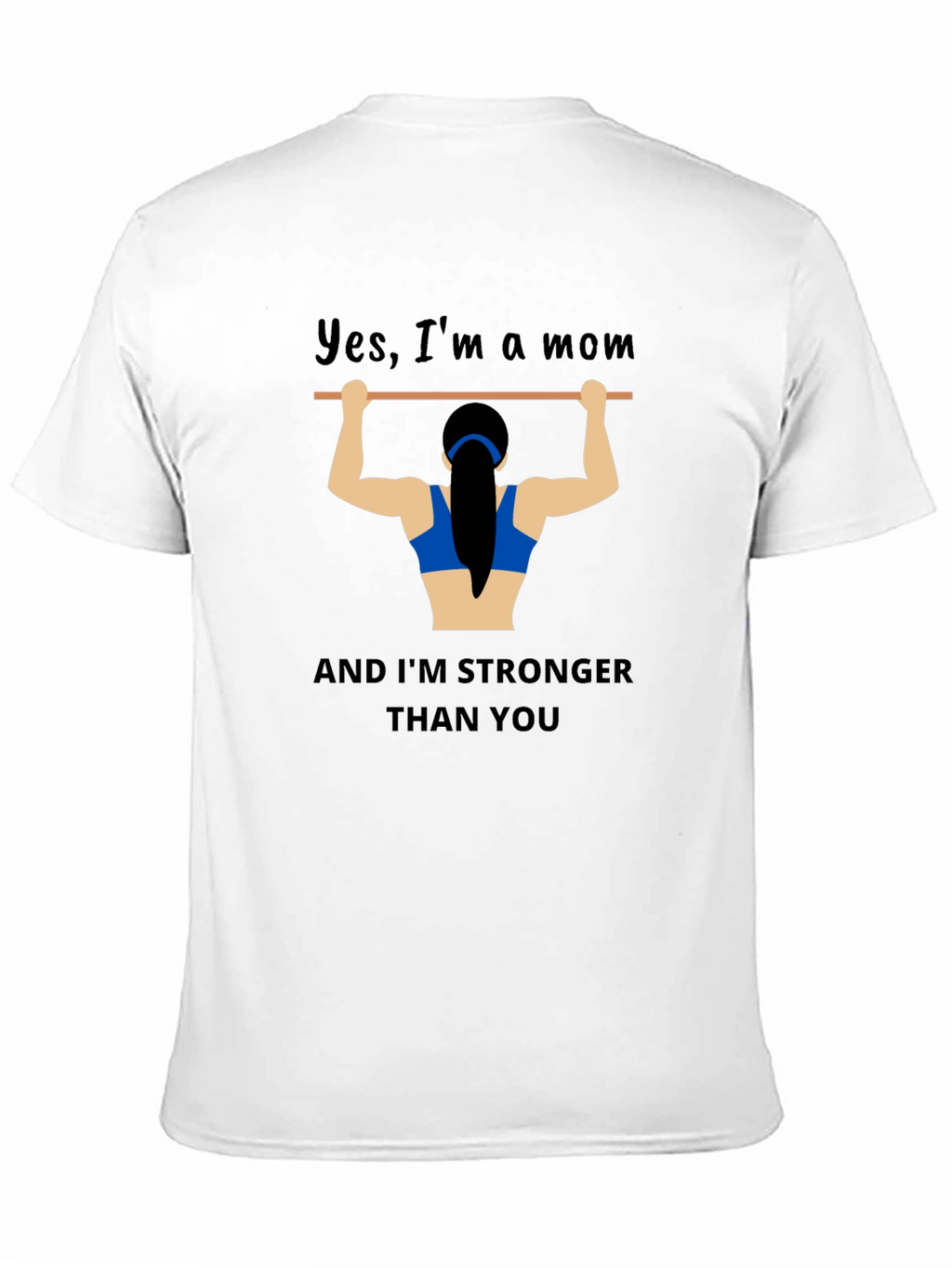 Strong Mom Graphic T-Shirt