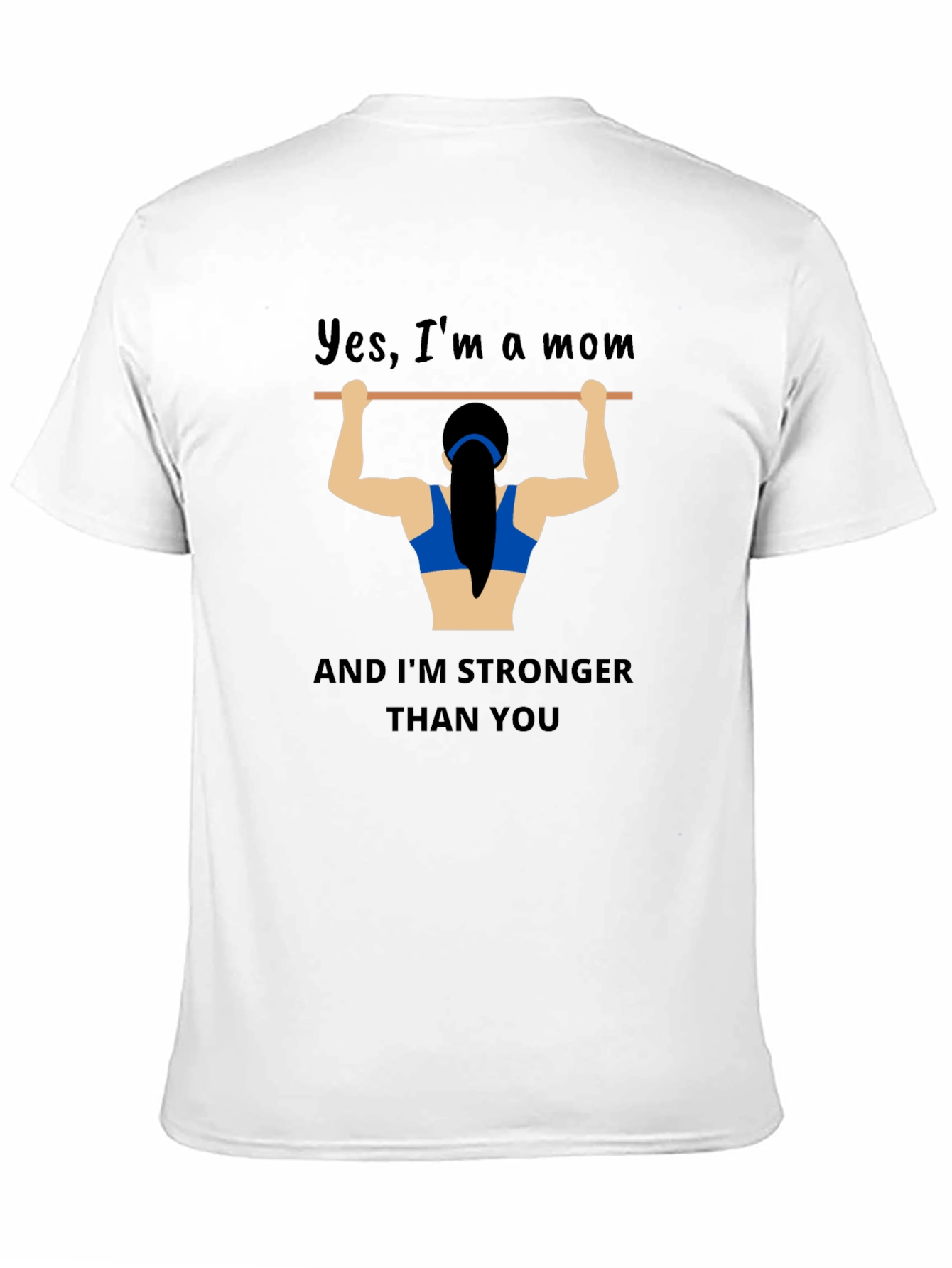 Strong Mom Graphic T-Shirt