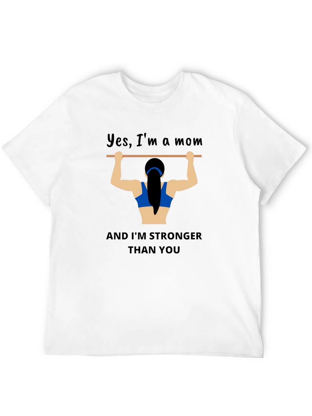 Strong Mom Graphic T-Shirt