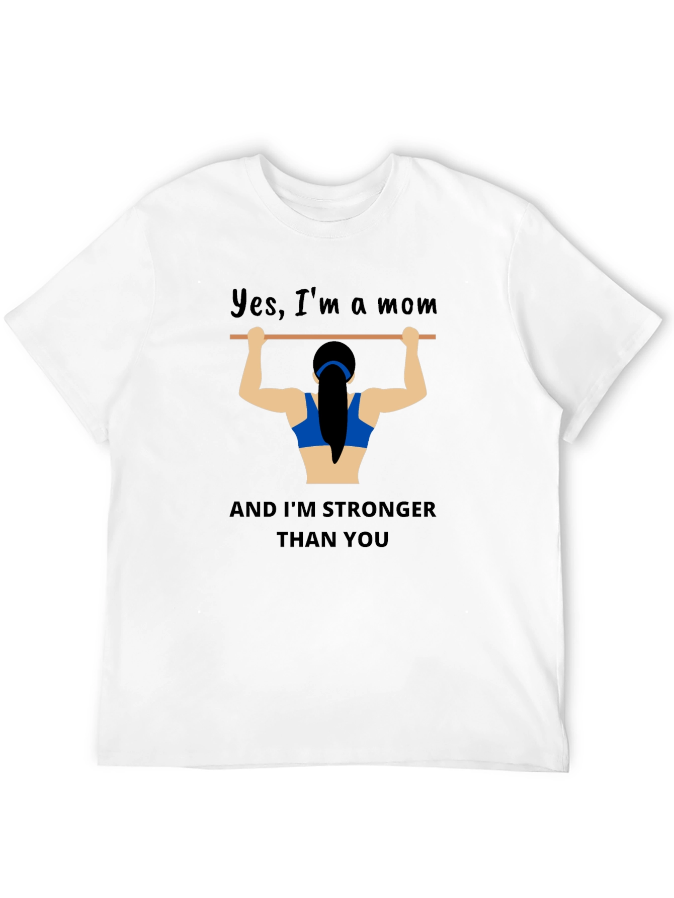 Strong Mom Graphic T-Shirt
