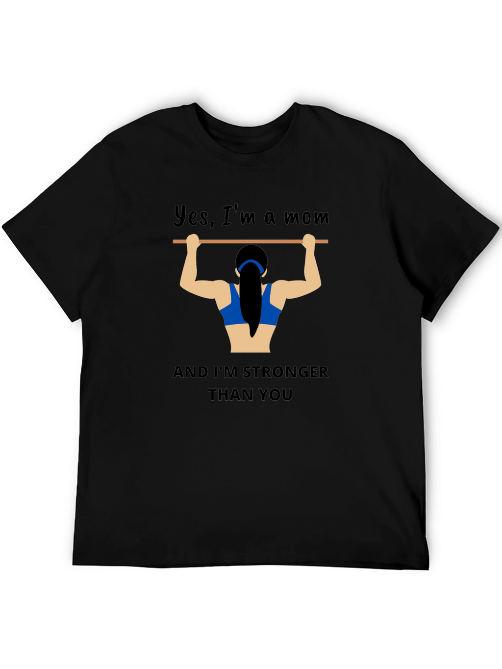 Strong Mom Graphic T-Shirt
