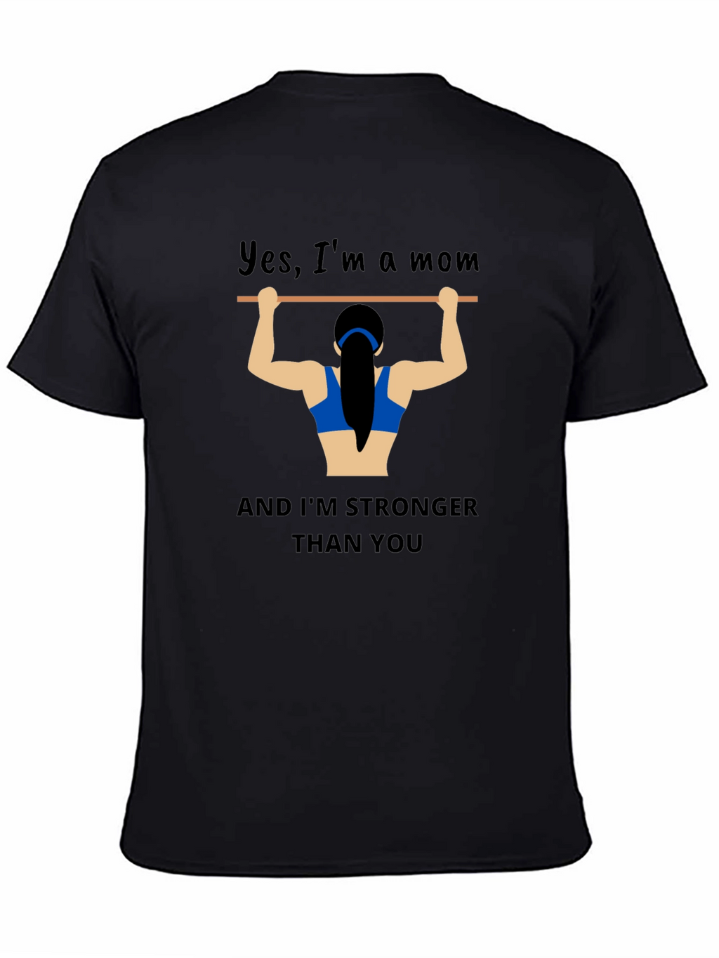 Strong Mom Graphic T-Shirt