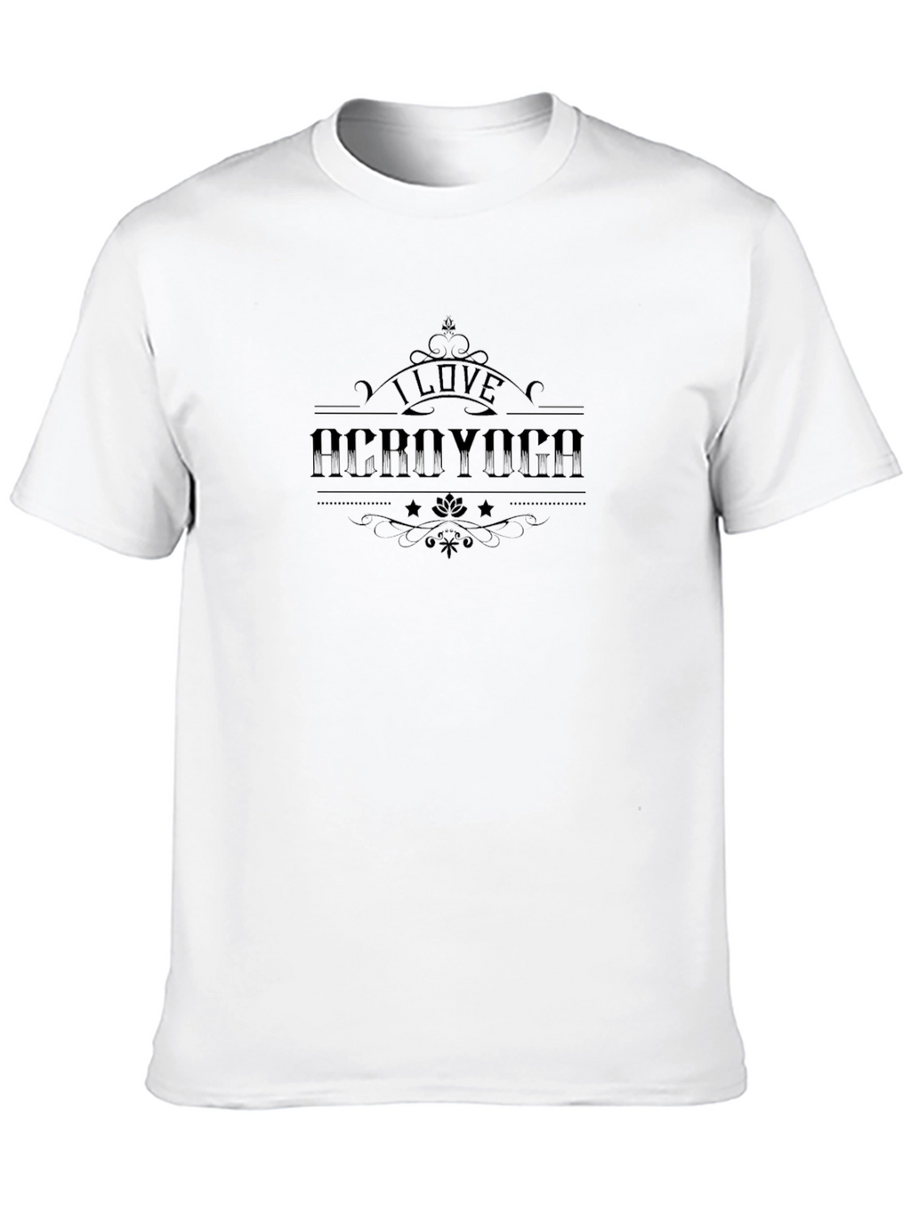 I Love Acroyoga Tee - Black