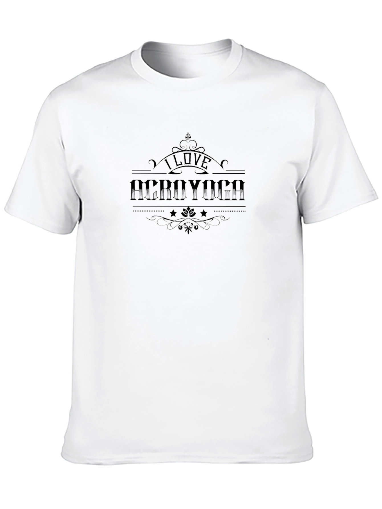 I Love Acroyoga Tee - Black