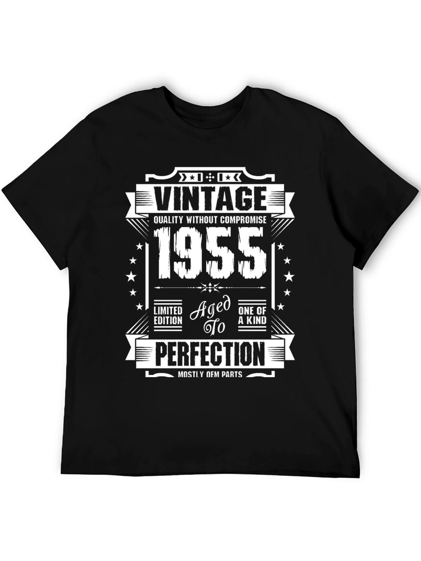 Vintage 1955 Aged to Perfection Graphic T-Shirt
