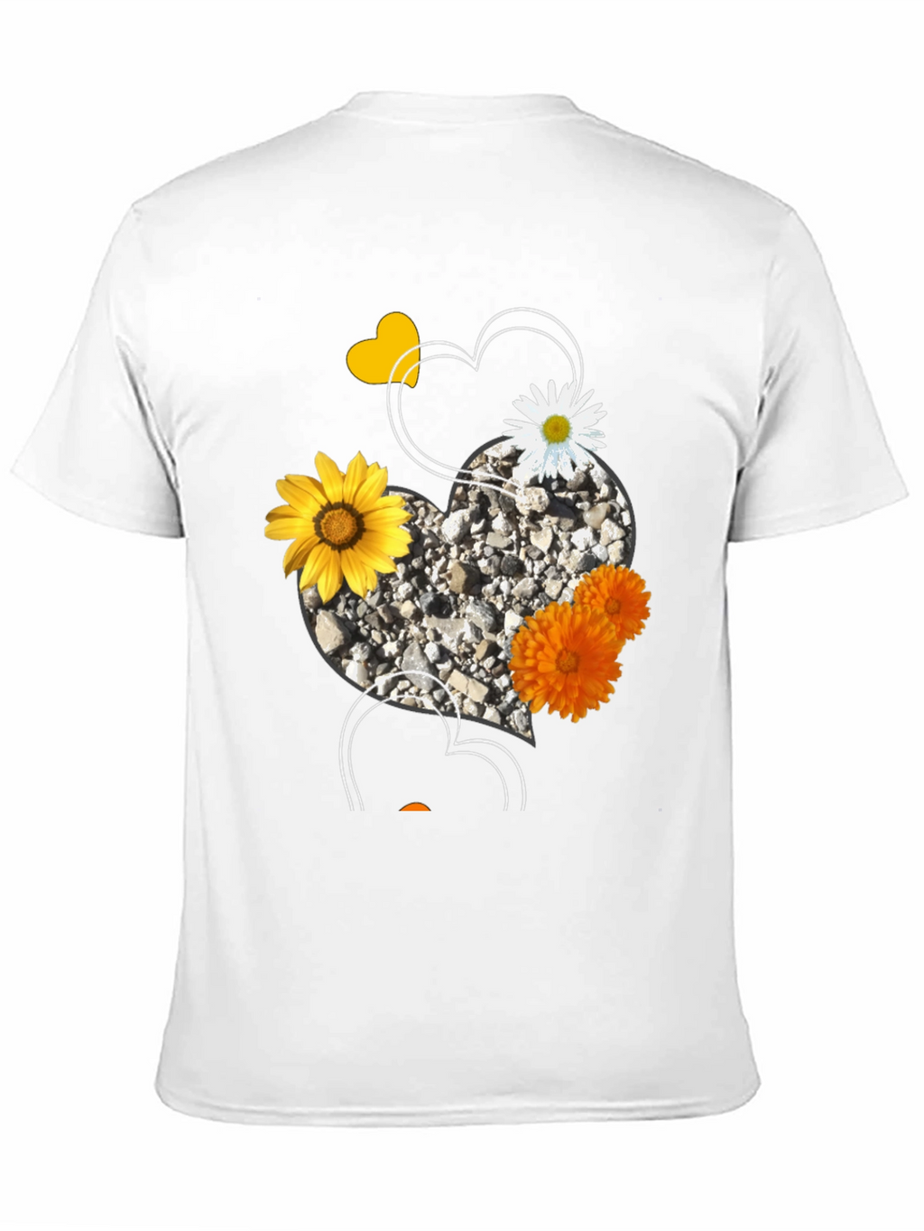 Floral Heart Graphic Tee
