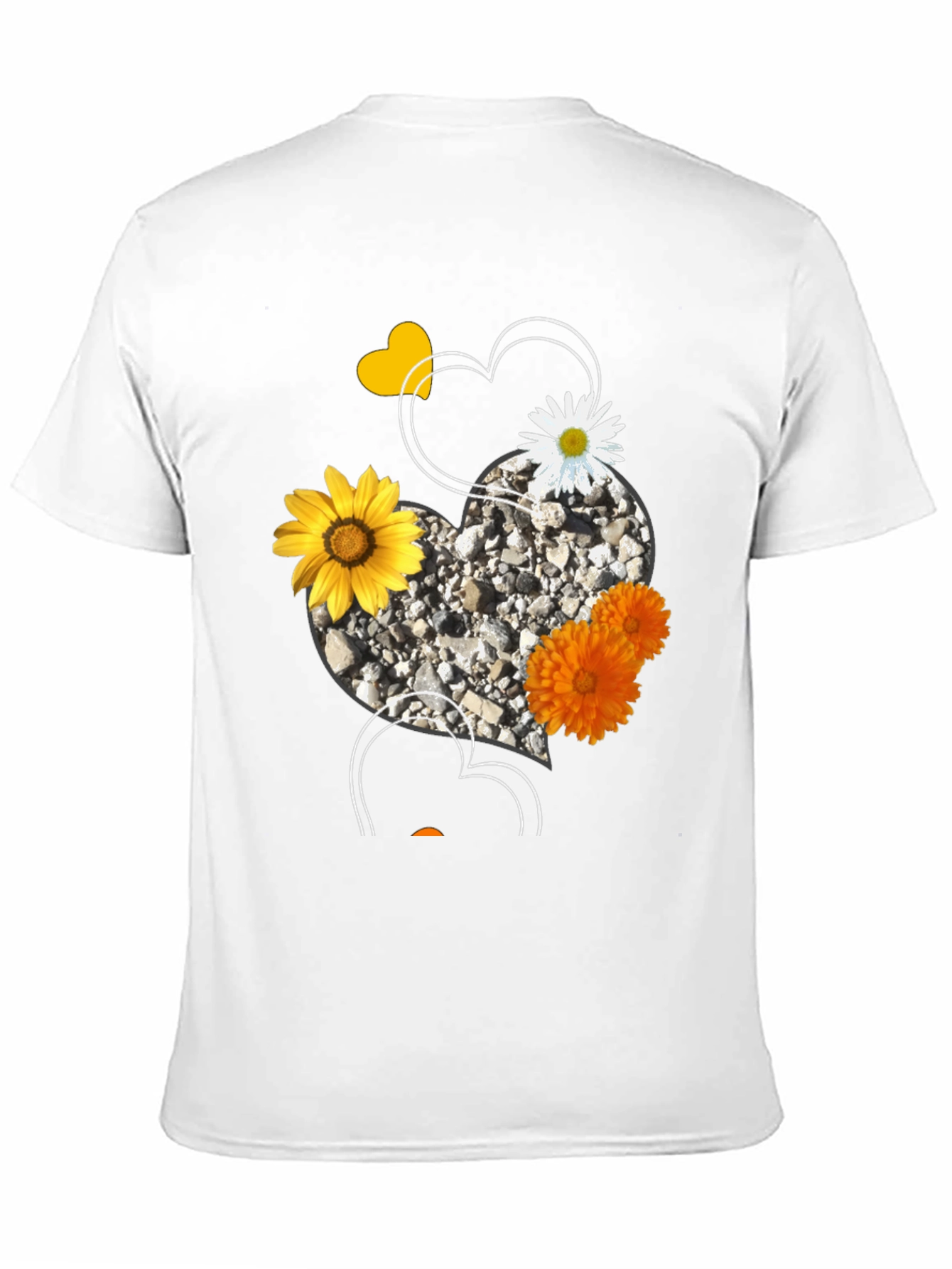 Floral Heart Graphic Tee