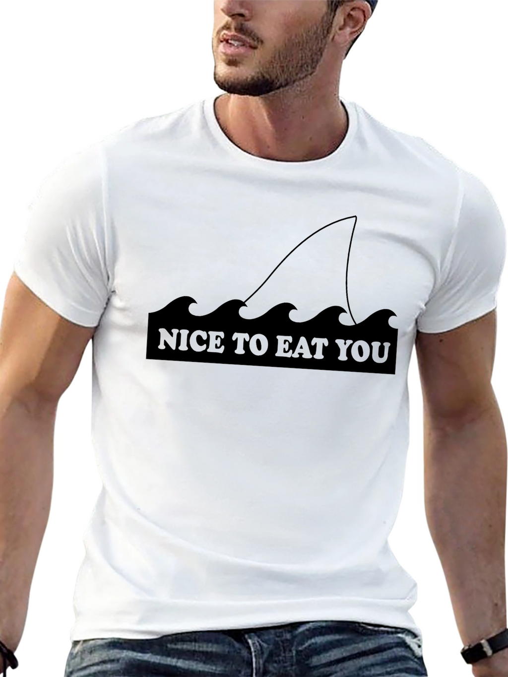 Nice To Eat You Shark T-Shirt
