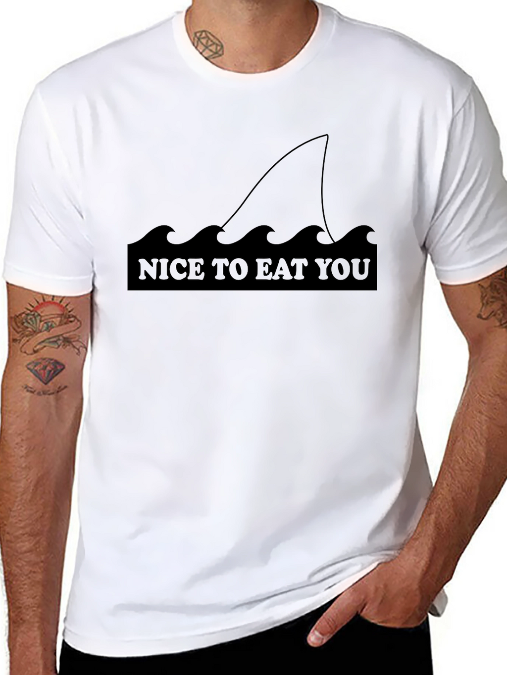 Nice To Eat You Shark T-Shirt