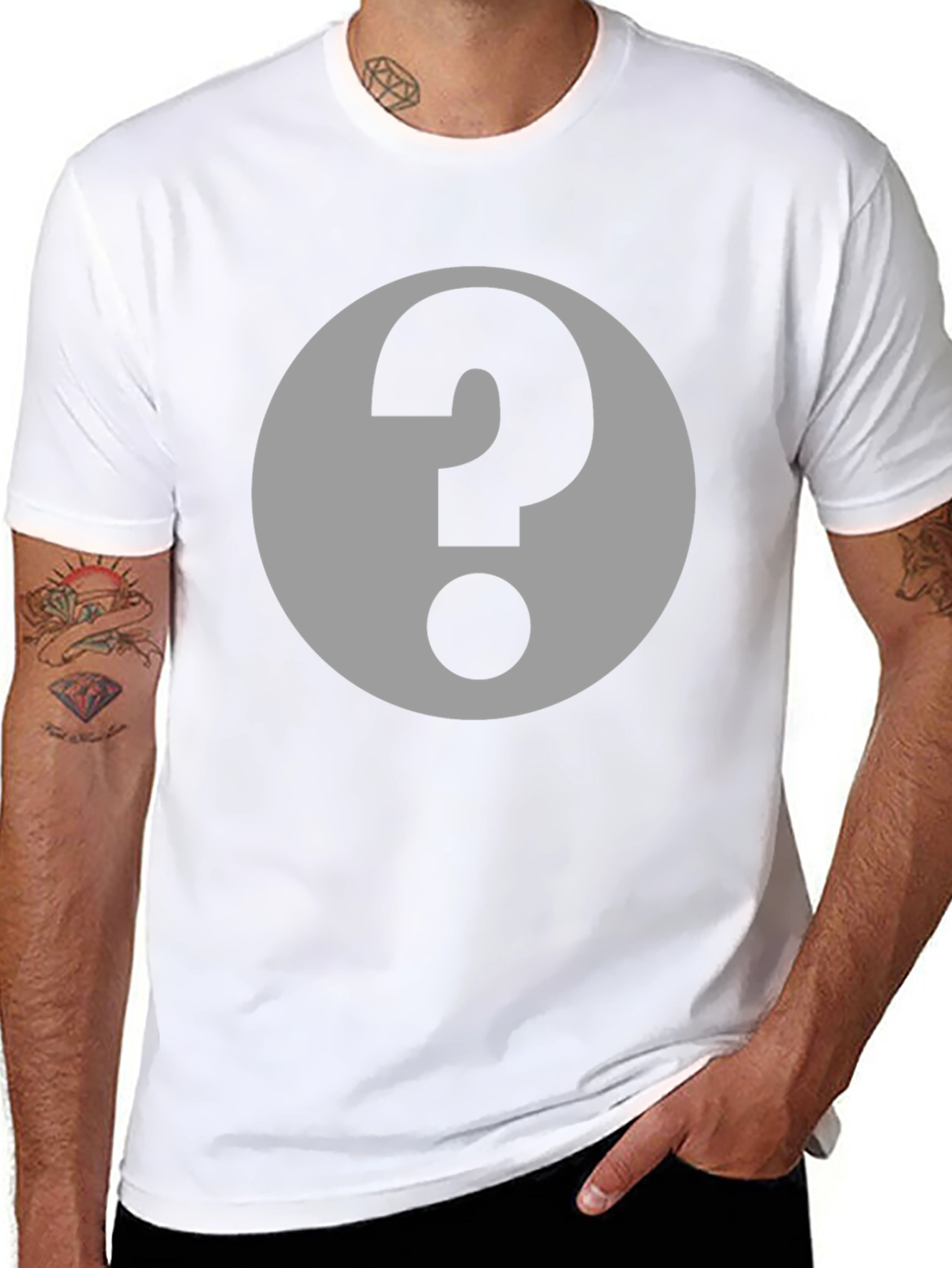 Mystery Question Mark Graphic Tee