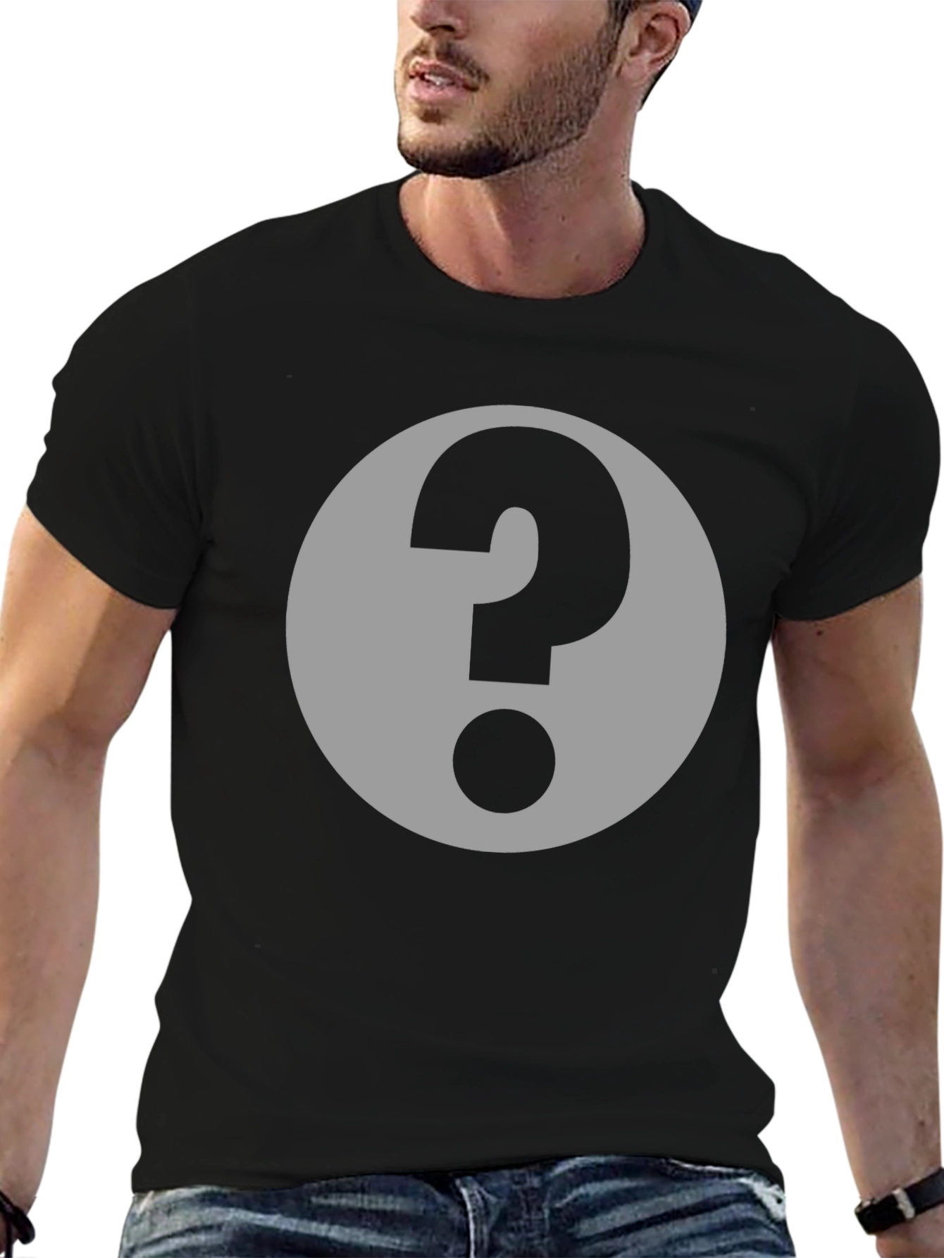 Mystery Question Mark Graphic Tee