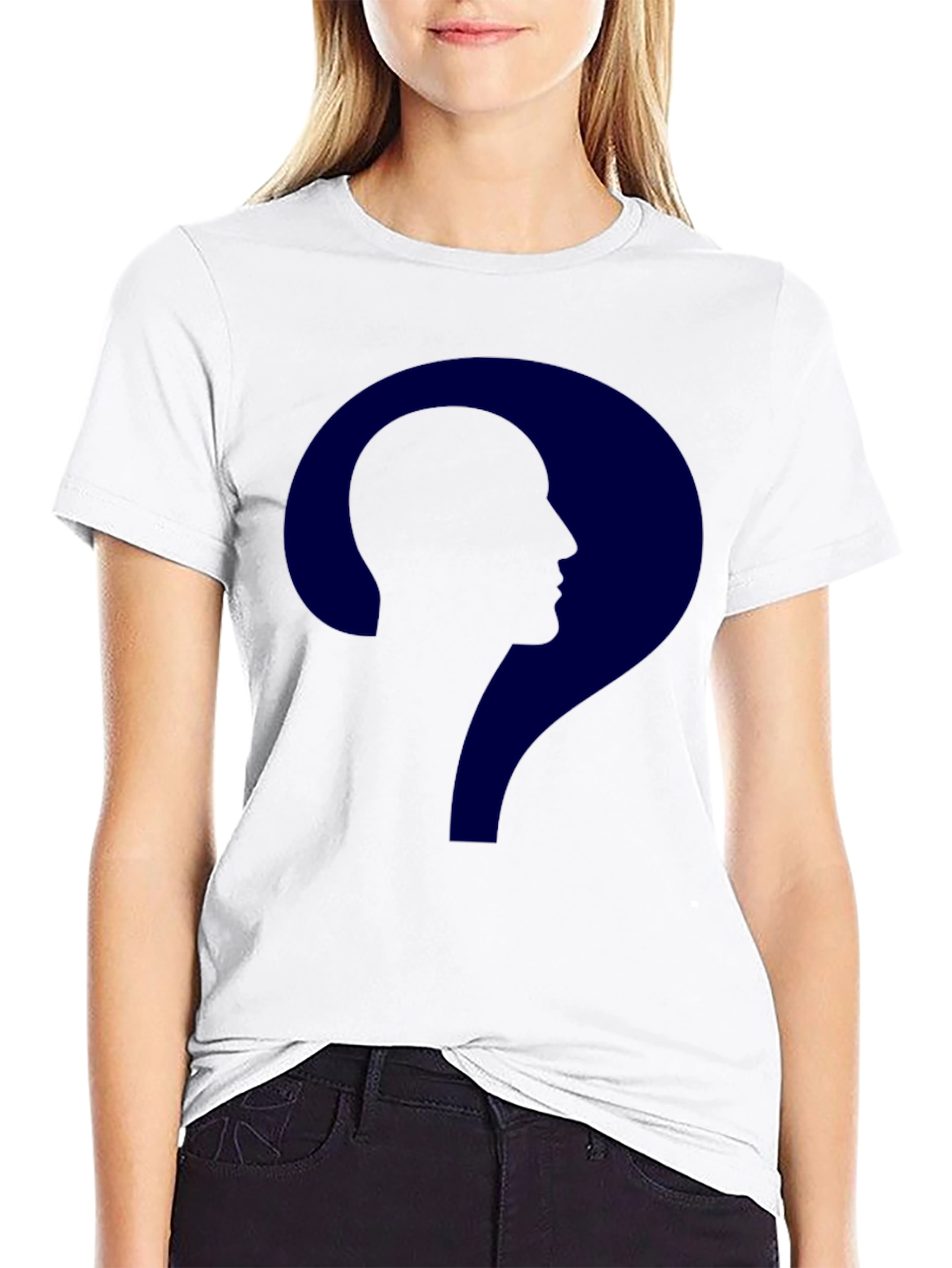 Question Mark Man Tee - Riddle Me This T-Shirt