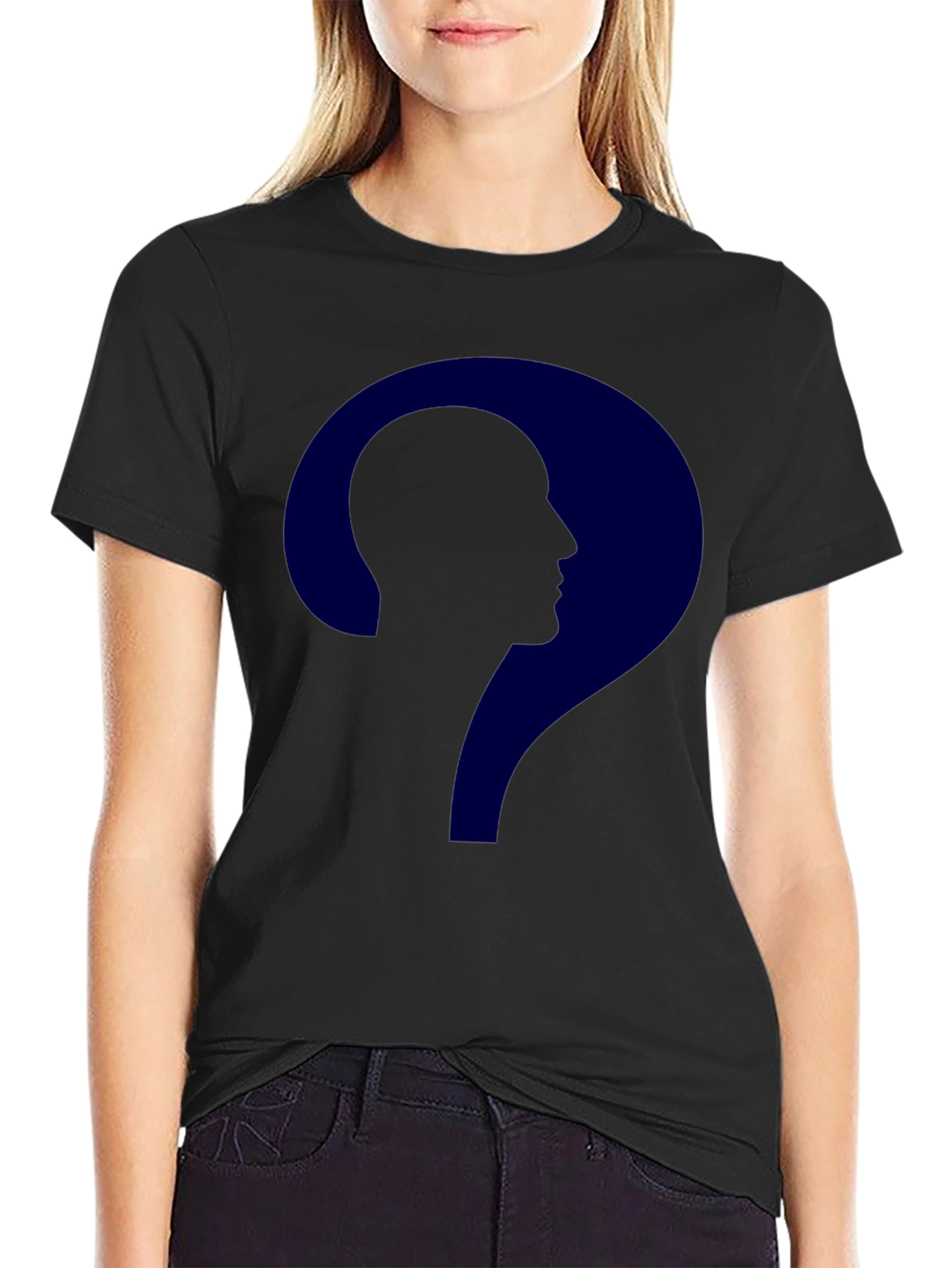 Question Mark Man Tee - Riddle Me This T-Shirt