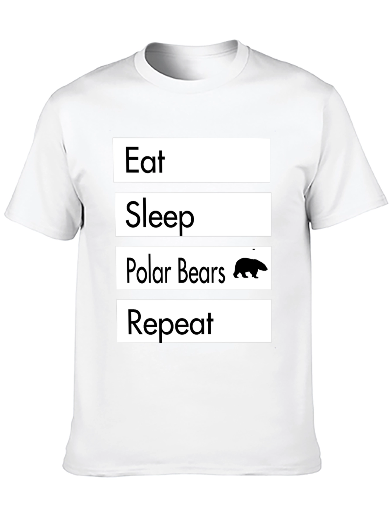 Eat Sleep Polar Bears Repeat T-Shirt