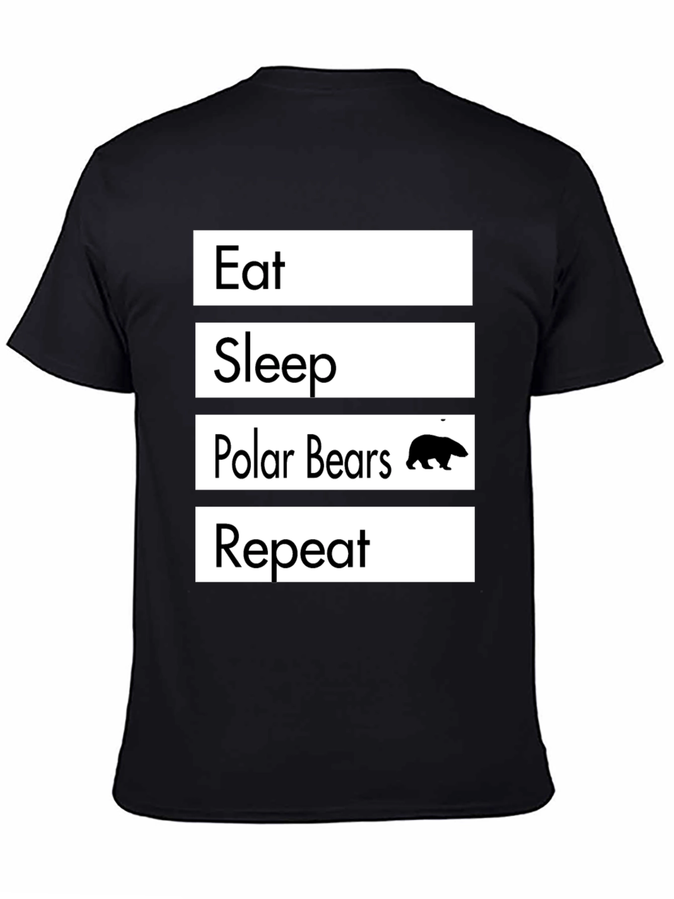 Eat Sleep Polar Bears Repeat T-Shirt