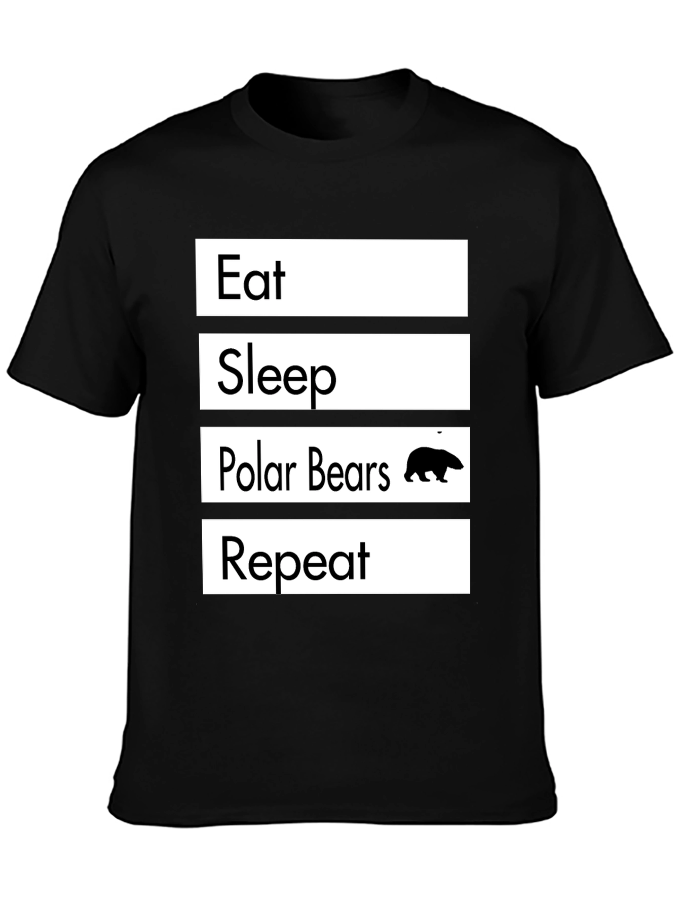 Eat Sleep Polar Bears Repeat T-Shirt
