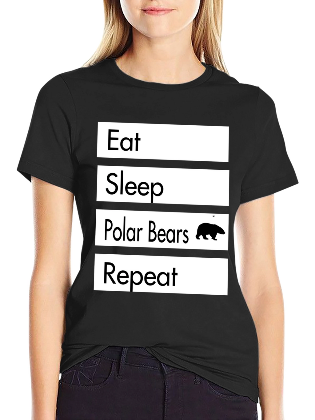 Eat Sleep Polar Bears Repeat T-Shirt