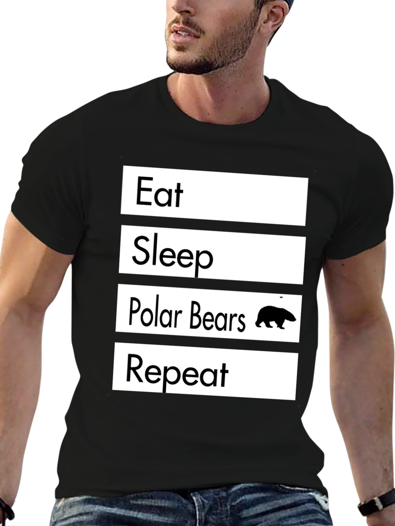 Eat Sleep Polar Bears Repeat T-Shirt