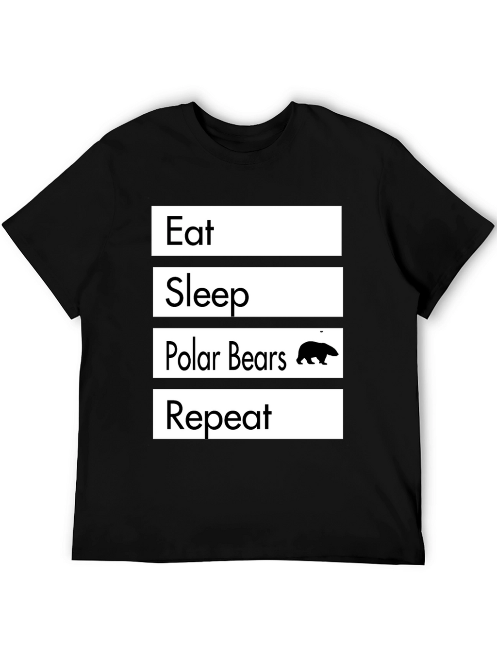 Eat Sleep Polar Bears Repeat T-Shirt