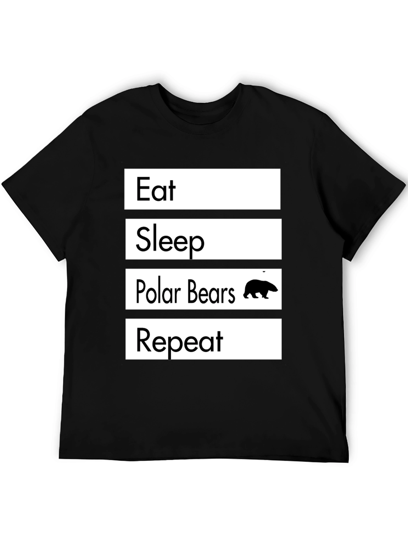 Eat Sleep Polar Bears Repeat T-Shirt