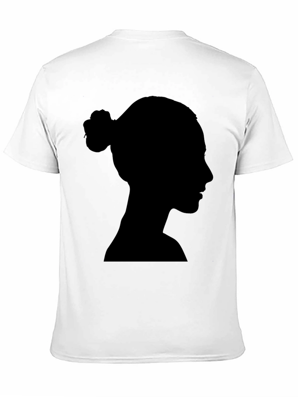 Silhouette Bun Graphic Tee - Stylish Casual Wear