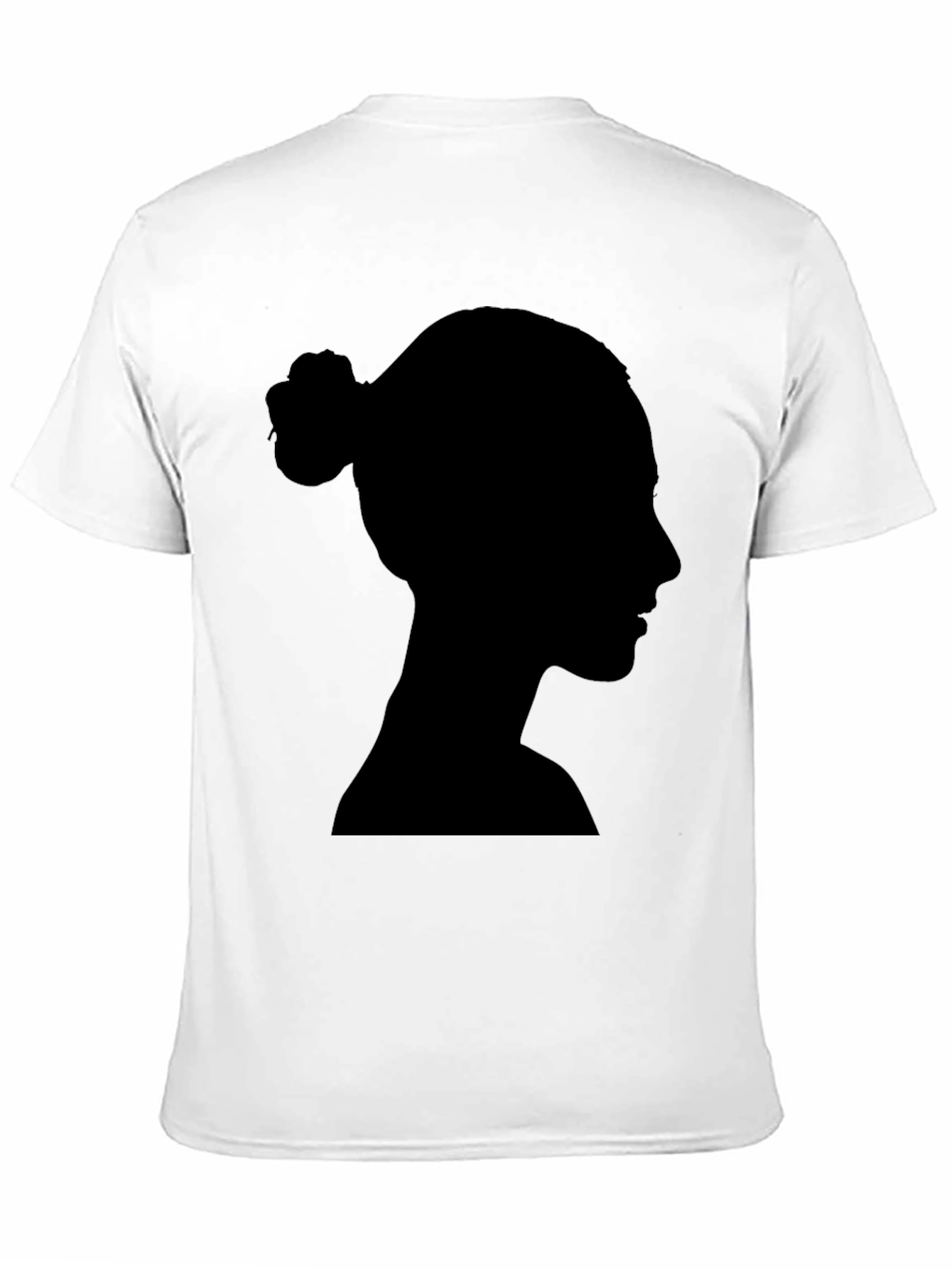 Silhouette Bun Graphic Tee - Stylish Casual Wear