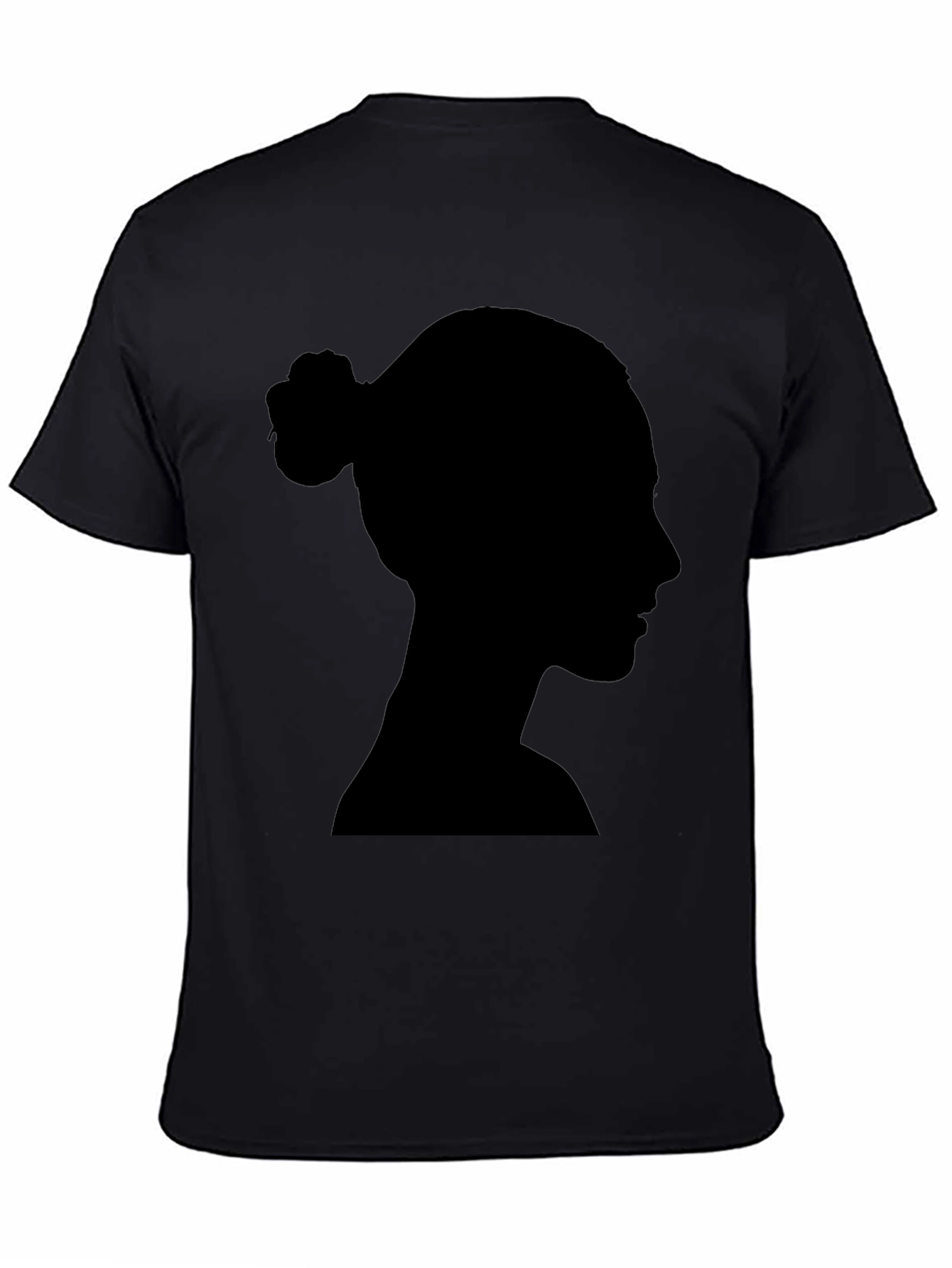 Silhouette Bun Graphic Tee - Stylish Casual Wear