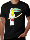 Toucan T-Shirt - Tropical Bird Graphic Tee