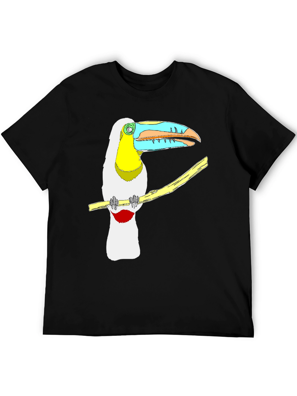 Toucan T-Shirt - Tropical Bird Graphic Tee