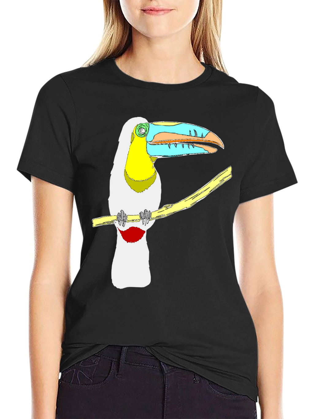 Toucan T-Shirt - Tropical Bird Graphic Tee