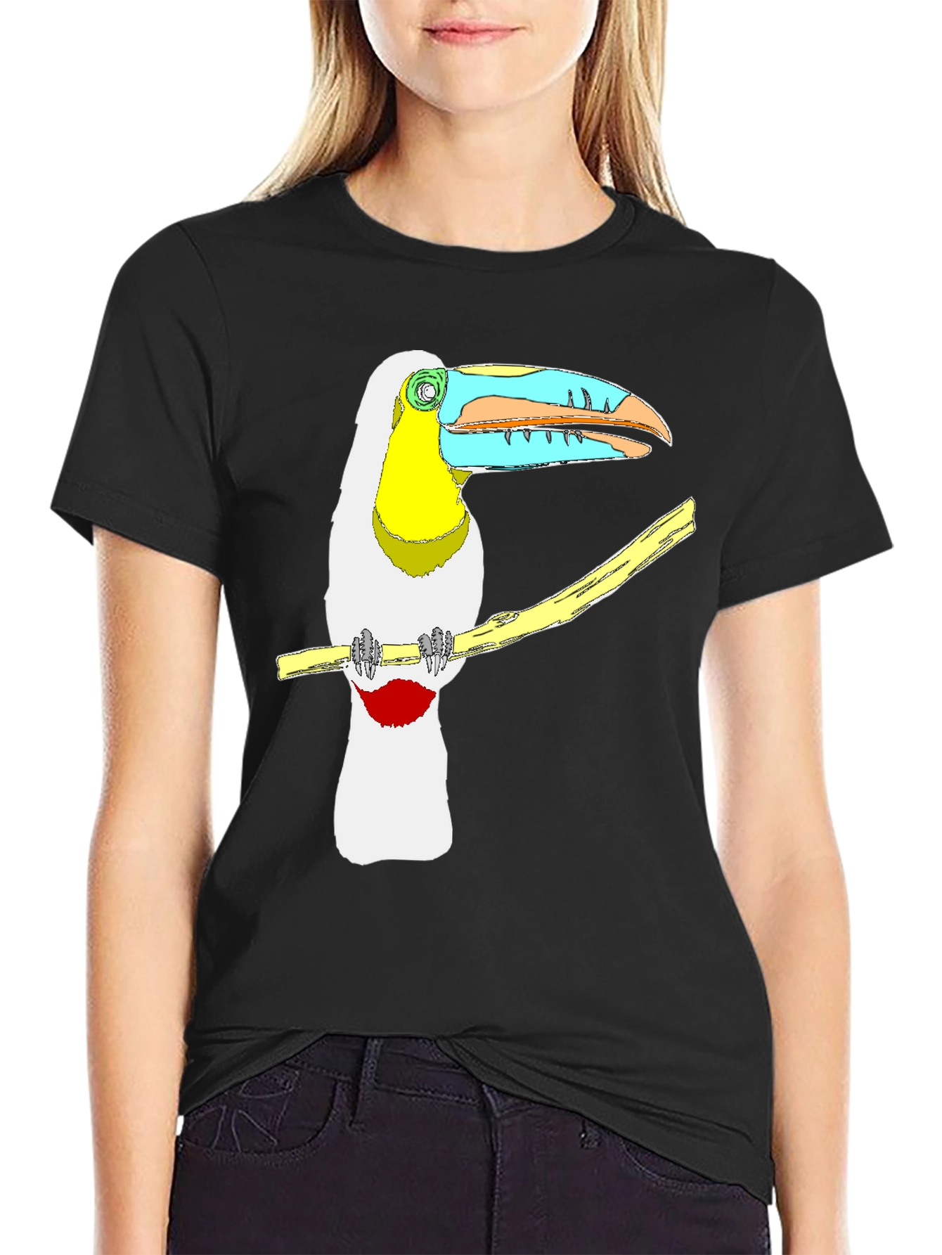 Toucan T-Shirt - Tropical Bird Graphic Tee