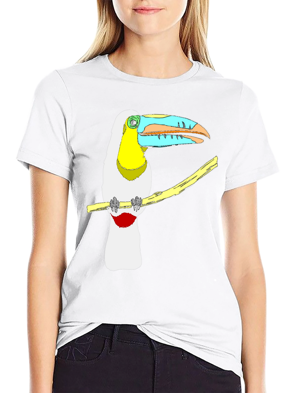 Toucan T-Shirt - Tropical Bird Graphic Tee